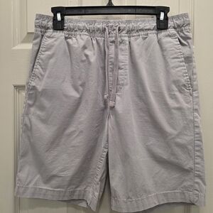Banana Republic Men's Light Gray Flat Front Shorts